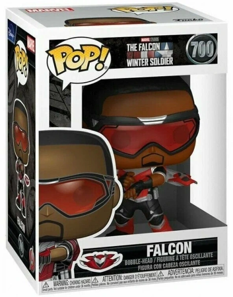Фигурка Funko POP! Bobble Marvel The Falcon and Winter Soldier Falcon 700 (51624)